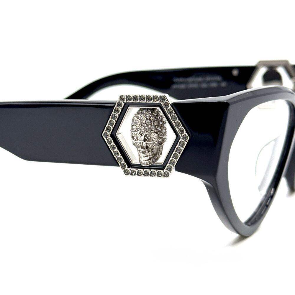 NEW!! PHILIPP PLEIN Eyeglasses Plein Capture Crystal VPP163S Authentic - Picture 6 of 11